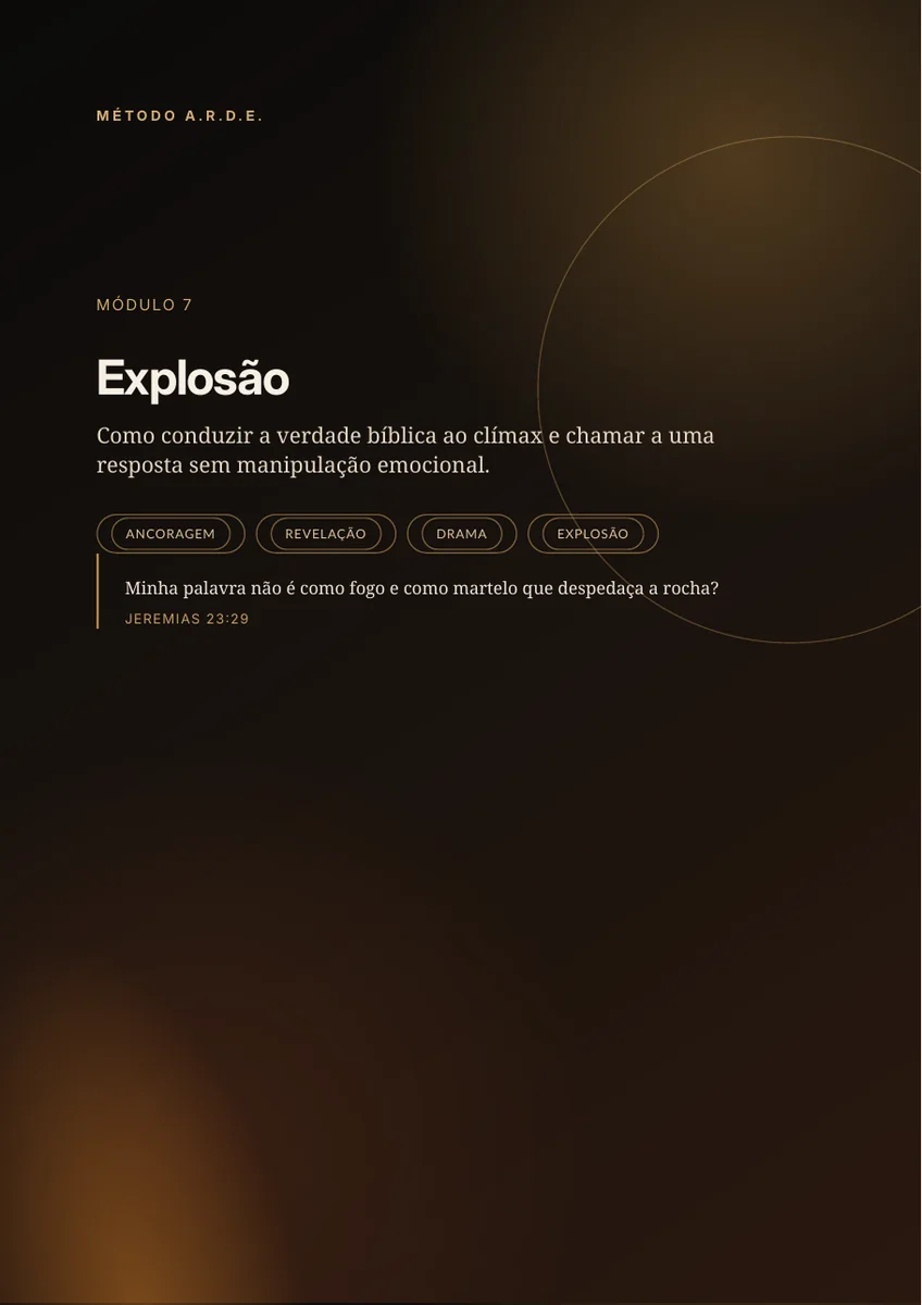Módulo 7: Explosão