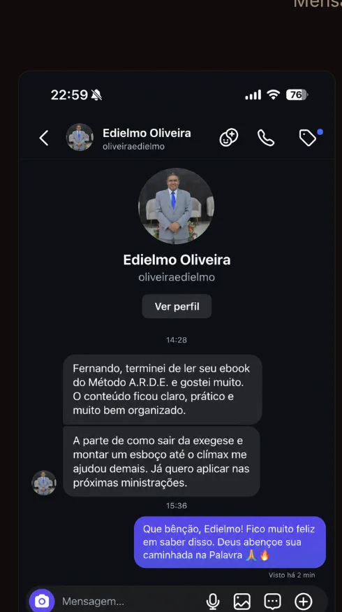 Depoimento original de Edielmo